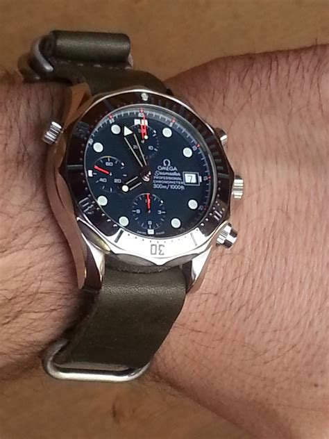 custom omega seamaster|Omega Seamaster chrono diver.